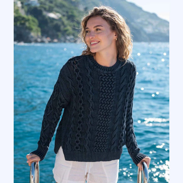 Vinsekep Men's Irish Fisherman Sweaters Cable Knit Half Zip
