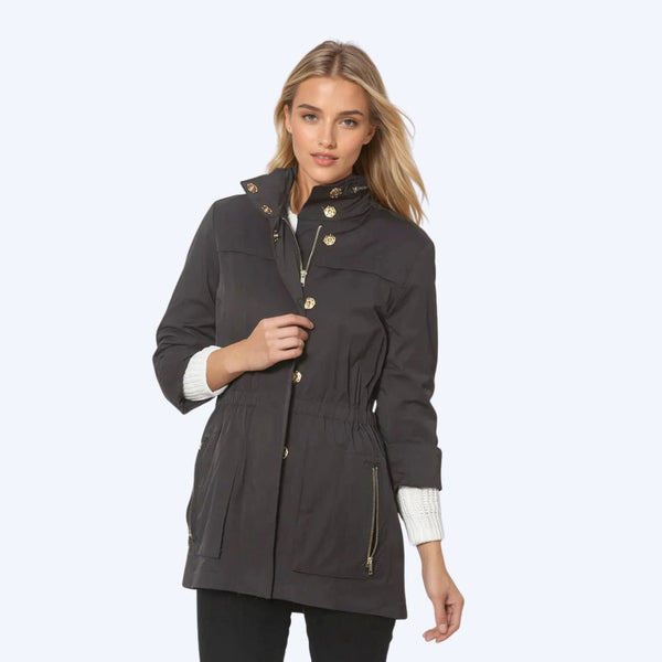 Charcoal Anorak Jacket - Kristin Chase