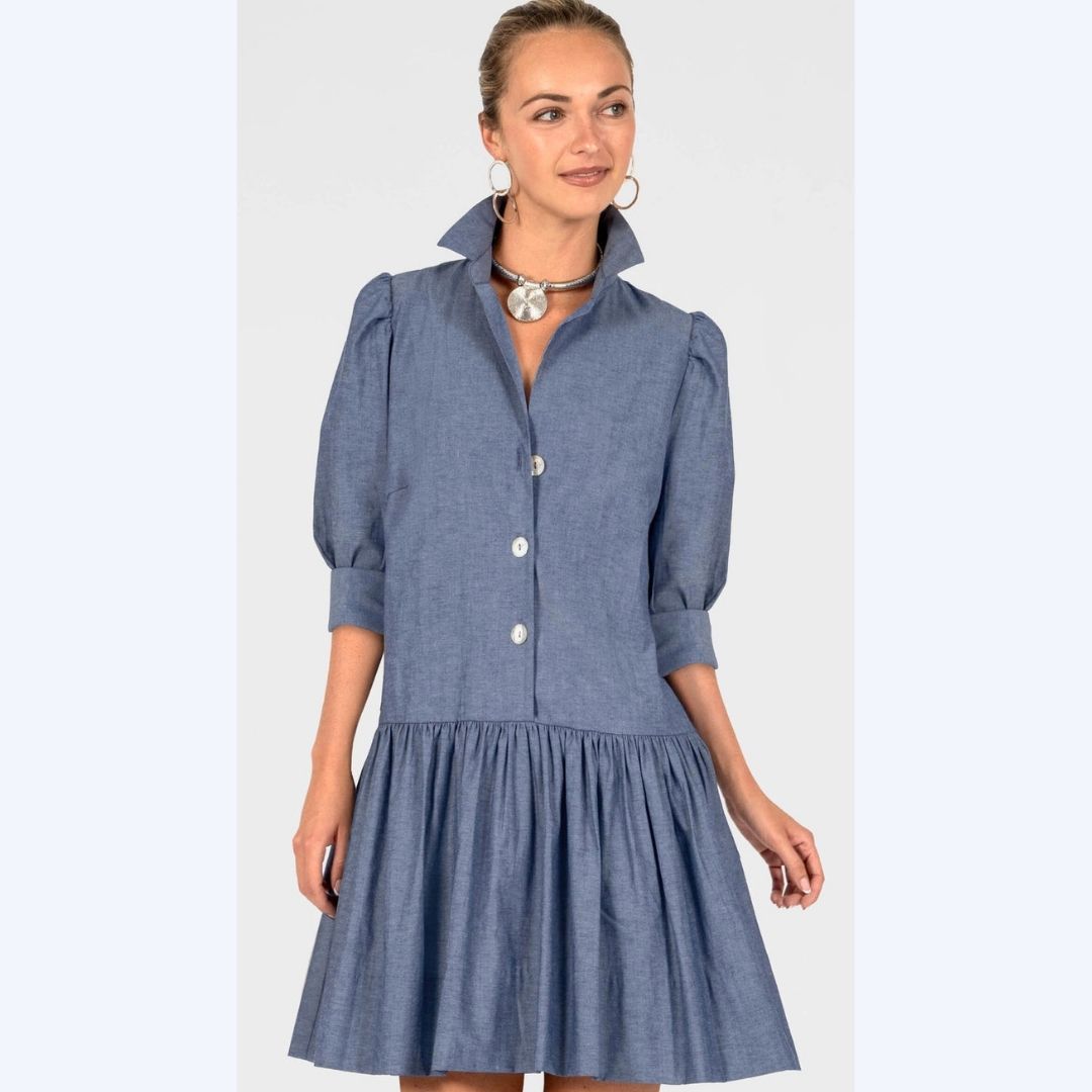 Chambray Dress