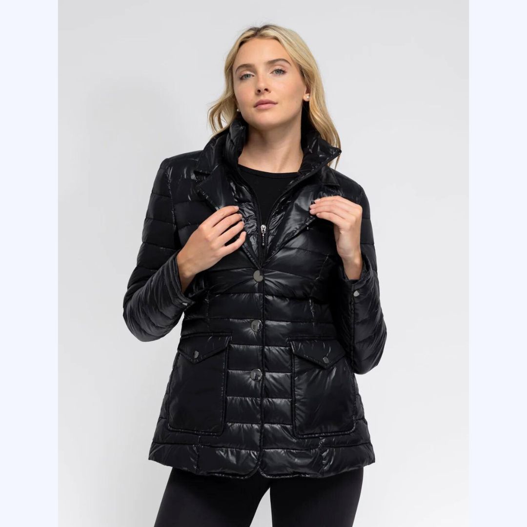 Black Double-Up Down Jacket