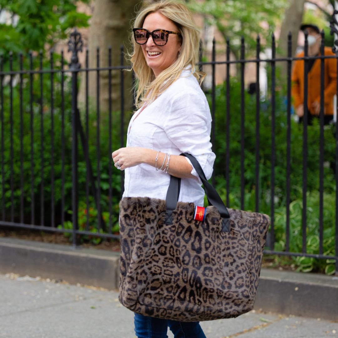 Animal Print Tote