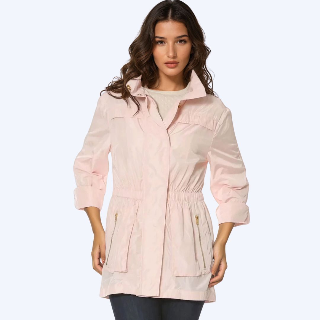 Blush Pink Anorak Jacket