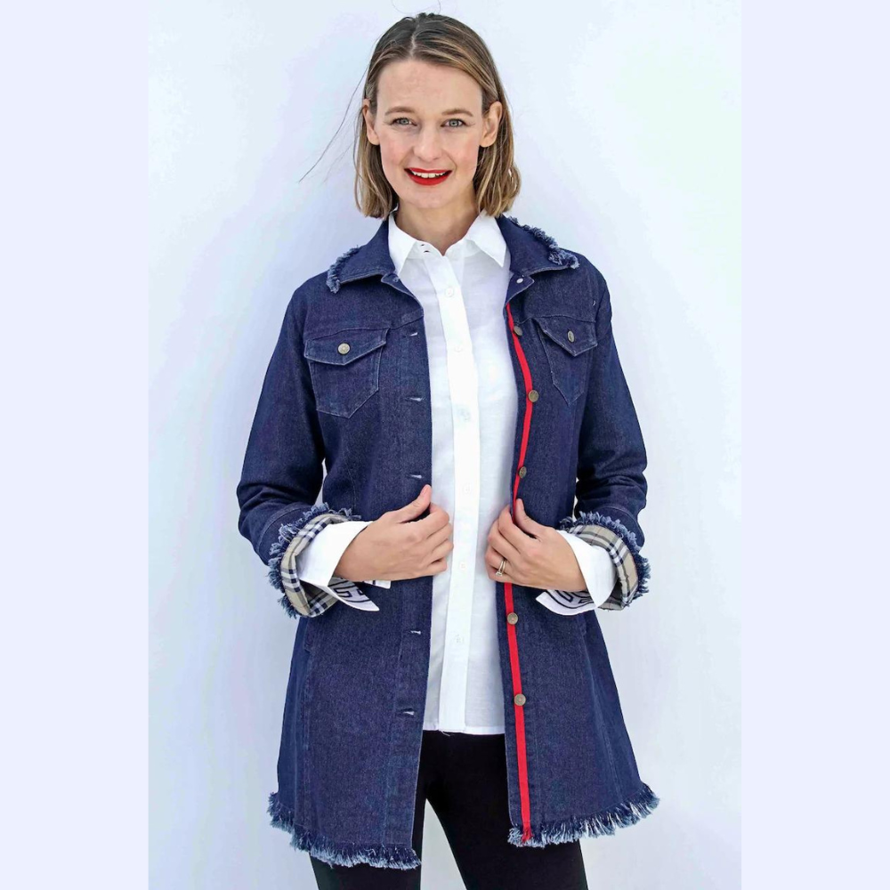 Denim Long Jacket