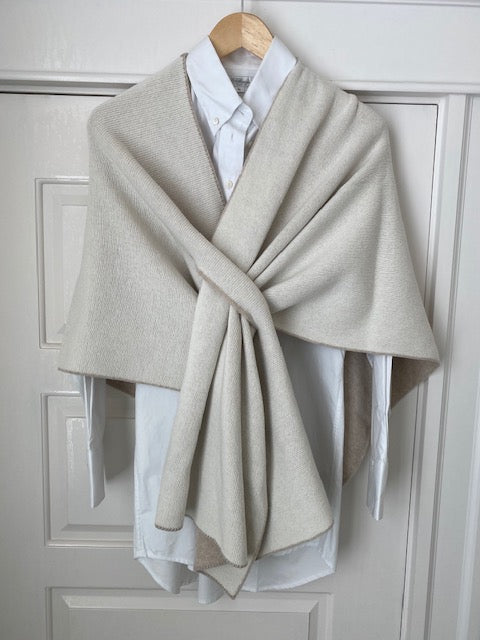 Reversible Italian Wraps-Oatmeal/Creme