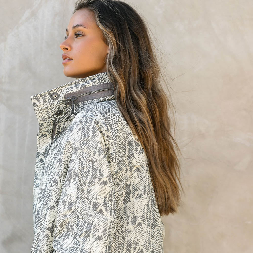 Python Print Anorak Jacket